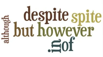 Despite, in spite of різниця у вживанні прийменників (різниця) Despite, in spite of різниця у вживанні прийменників