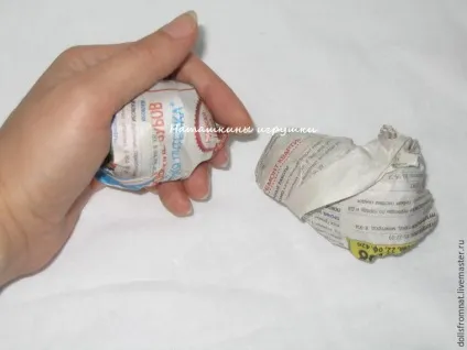Робимо котика з ниток - ярмарок майстрів - ручна робота, handmade
