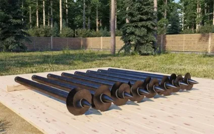 Будинок з бруса на гвинтових палях інструкція по монтажу своїми руками (фото і відео) (палях) Будинок з бруса на гвинтових палях інструкція по монтажу своїми руками (фото і відео)