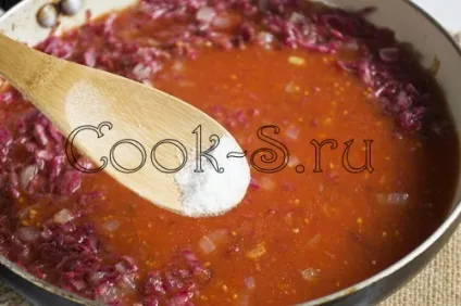 Домашній борщ - покроковий рецепт з фото, перші страви (домашній) Домашній борщ - покроковий рецепт з фото, перші страви