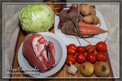 Домашній борщ, домашні рецепти (супи) Домашній борщ, домашні рецепти