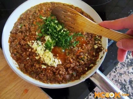 Домашня лазіння - покрокової рецепт з фото, як приготувати з фаршем