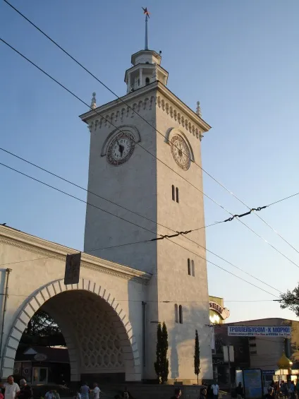 Дорога в гурзуф