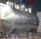 Дренажні ємності, підземні дренажні горизонтальні ємності пластикові і сталеві (ємності сталеві) Дренажні ємності, підземні дренажні горизонтальні ємності пластикові і сталеві