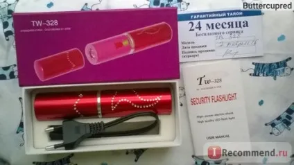 Електрошокер помада tw-328 - «ніхто не помітить, що ви озброєні! », Відгуки покупців (електрошокер) Електрошокер помада tw-328 - «ніхто не помітить, що ви озброєні!