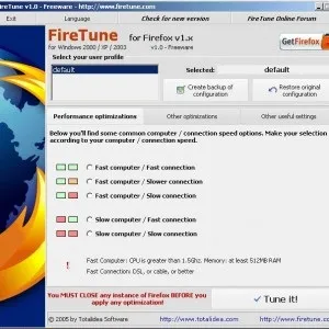 Firefox (Фаерфокс) гальмує - що робити, прискорюємо роботу браузера, після поновлення