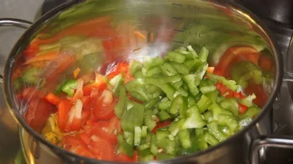 Фарш з овочами - цікавий рецепт з фото (фарш) Фарш з овочами - цікавий рецепт з фото