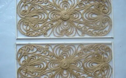 Філігрань з джутового шнура своїми руками для початківців майстер-клас, матеріали і основні (шнура) Філігрань з джутового шнура своїми руками для початківців майстер-клас, матеріали і основні