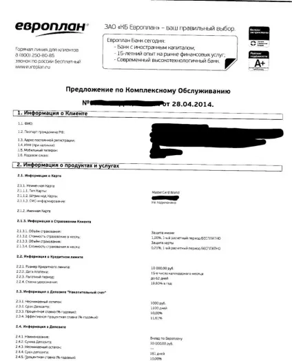 Европлан, блог банкіра