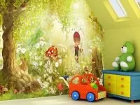 Фотошпалери на двері - 76 фото, самоклеючі, в інтер'єрі, як клеїти, вузькі (фото) Фотошпалери на двері - 76 фото, самоклеючі, в інтер'єрі, як клеїти, вузькі