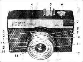 Фотоапарат зміна-8м керівництво по експлуатації (фотоапарат) Фотоапарат зміна-8м керівництво по експлуатації