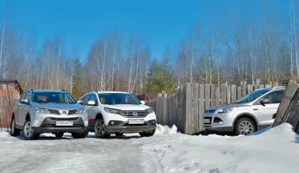 Ford kuga проти honda cr-v та toyota rav4 (ford kuga) Ford kuga проти honda cr-v та toyota rav4