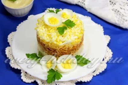 Французький салат з куркою рецепт з фото (куркою) Французький салат з куркою рецепт з фото