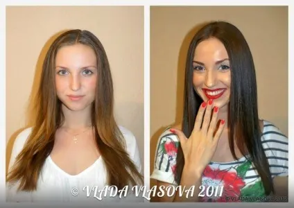 Фото до і після фарбування волосся кавою, чаєм і корицею, відгуки та відео (фарбування) Фото до і після фарбування волосся кавою, чаєм і корицею, відгуки та відео