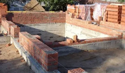 Фундамент під цегляний будинок своїми руками (як розрахувати) (руками) Фундамент під цегляний будинок своїми руками (як розрахувати)