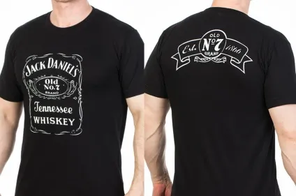 Футболка «jack daniels» чорна