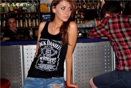 Футболка «jack daniels» чорна