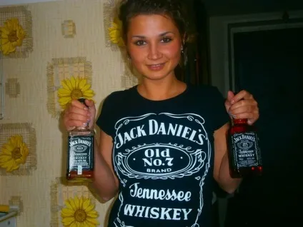Футболка «jack daniels» чорна