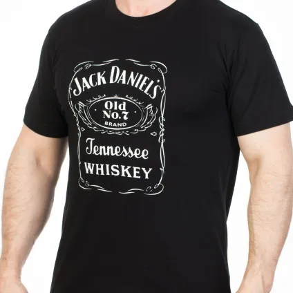 Футболка «jack daniels» чорна