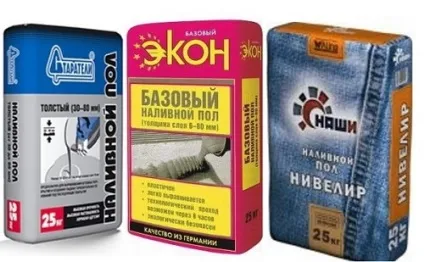 Гіпсовий наливна підлога - порівняння з цементним (наливний) Гіпсовий наливна підлога - порівняння з цементним