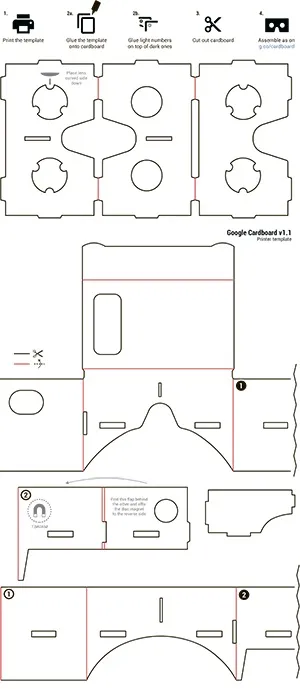 Google cardboard - віртуальна реальність своїми руками, хард (diy) Google cardboard - віртуальна реальність своїми руками, хард