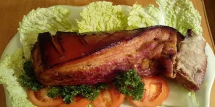 Грудинка, запечена в духовці (у фользі, рукаві) рецепти (грудинка) Грудинка, запечена в духовці (у фользі, рукаві) рецепти