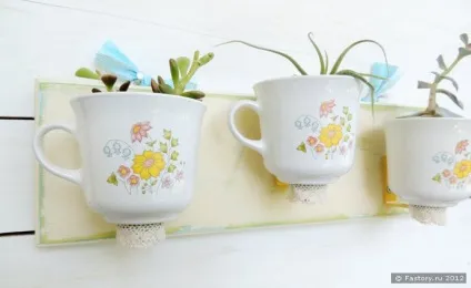 Handmade ідеї для вашого будинку - оригінальне використання фарфорових чашок (своїми руками) Handmade ідеї для вашого будинку - оригінальне використання фарфорових чашок