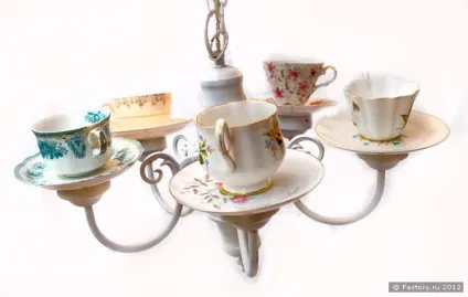 Handmade ідеї для вашого будинку - оригінальне використання фарфорових чашок (кавові чашки) Handmade ідеї для вашого будинку - оригінальне використання фарфорових чашок
