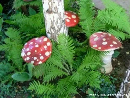 Грибочки для дачі своїми руками (блог) Грибочки для дачі своїми руками