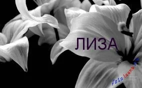 Ім'я лізу листівки і значення, картинки з іменами (листівки) Ім'я лізу листівки і значення, картинки з іменами
