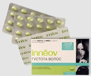 Інні густота волосся ціна і застосування вітамінного комплексу (Інні Густота волосся) Інні густота волосся ціна і застосування вітамінного комплексу