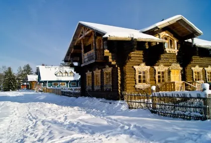 З історії російської хати, український дім