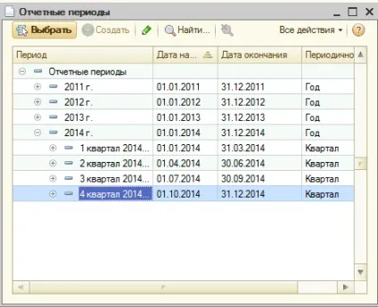 Як додати новий звітний період в 1с бухгалтерія державної установи 1
