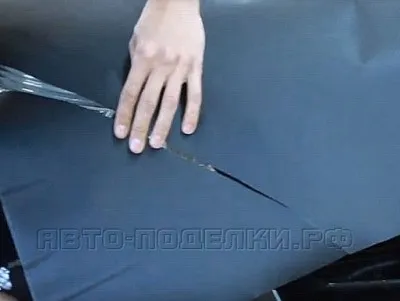 Як клеїти карбонову плівку (плівку) Як клеїти карбонову плівку