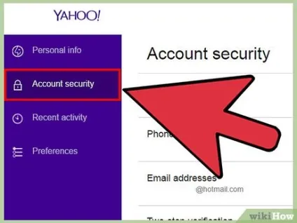 Як змінити пароль в пошті yahoo