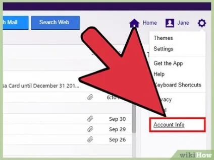 Як змінити пароль в пошті yahoo