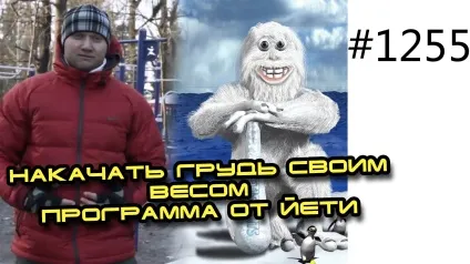 Як накачати грудні м'язи своєю вагою - програма від йєті (м'язи) Як накачати грудні м'язи своєю вагою - програма від йєті