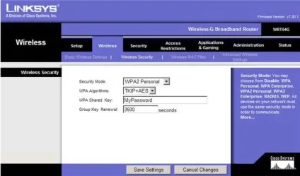 Як налаштувати роутер linksys wrt54gl