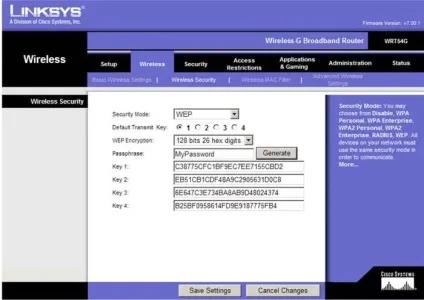 Як налаштувати роутер linksys wrt54gl