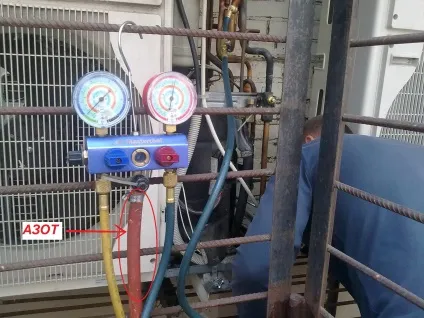 Як знайти текти фреону в кондиціонері, установка нових, б (кондиціонері) Як знайти текти фреону в кондиціонері, установка нових, б