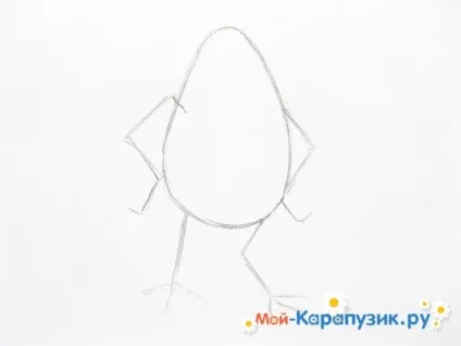 Як намалювати монстра поетапно кольоровими олівцями (намалювати) Як намалювати монстра поетапно кольоровими олівцями
