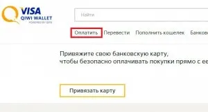 Як оплатити комунальні послуги через ківі гаманець (ківі) Як оплатити комунальні послуги через ківі гаманець
