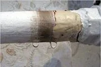 Як зупинити текти в трубі (трубі) Як зупинити текти в трубі