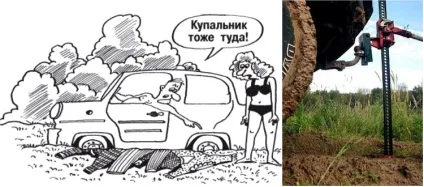 Як, особливо не напружуючись, витягнути автомобіль на твердий грунт! (Витягнути) Як, особливо не напружуючись, витягнути автомобіль на твердий грунт!