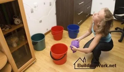 Як зупинити текти води - будівельні роботи