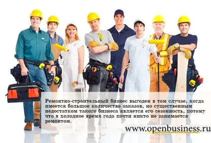 Як відкрити свій ремонтно-будівельний бізнес (велика кількість витратних) Як відкрити свій ремонтно-будівельний бізнес