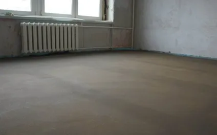 Як підготувати підлогу під лінолеум підставу своїми руками