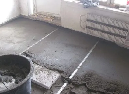 Як підготувати підлогу під лінолеум підставу своїми руками