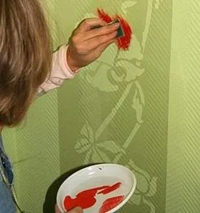 Як пофарбувати шпалери водоемульсійною фарбою можна фарбувати, витрата на 1м2, відео та фото (водоемульсійною) Як пофарбувати шпалери водоемульсійною фарбою можна фарбувати, витрата на 1м2, відео та фото
