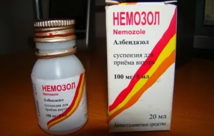 Як приймати Немозол при лямбліозі у дорослих і дітей (Немозол) Як приймати Немозол при лямбліозі у дорослих і дітей